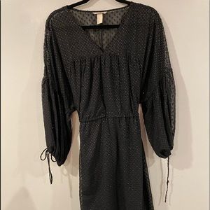 Glitter black H&M dress